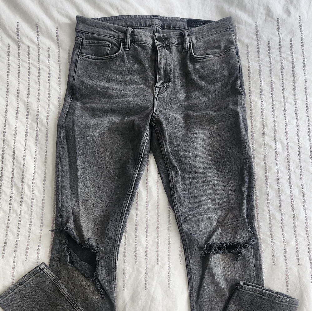 All Saints Grace Gray Women's Jeans